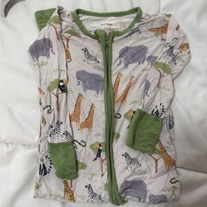 Little Sleepies Safari Print Zippy